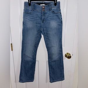 Women's Nine West Sculpting Bootcut Jeans  color light washed blue jeans